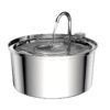 Stainless Steel Cat Water Fountain Stainless Water Fountain For Cats 3.2L