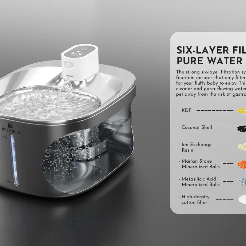 Wireless Cat Fountain 4L